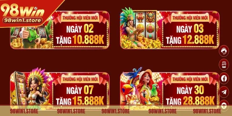 Khuyến mãi thưởng mừng thành viên mới